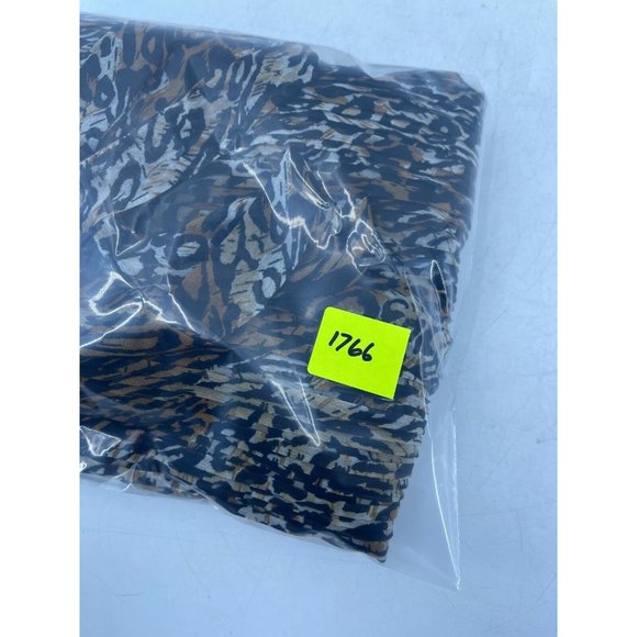 Ciel USA Women's Animal Print Cheetah Leopard Blouse Top Shirt Small Sheer Lined - Picture 7 of 7